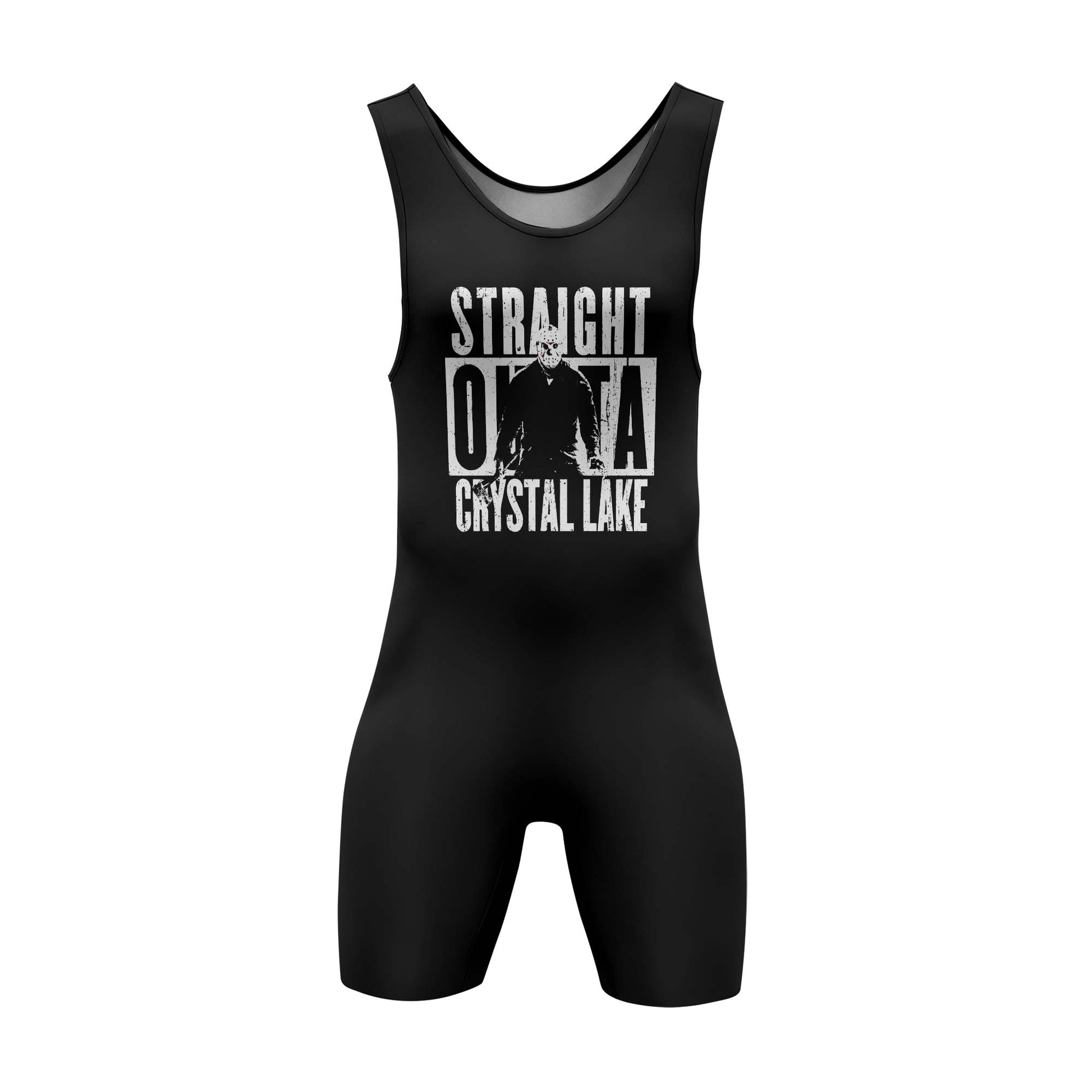 Straight Outta Crystal Lake Wrestling Singlet
