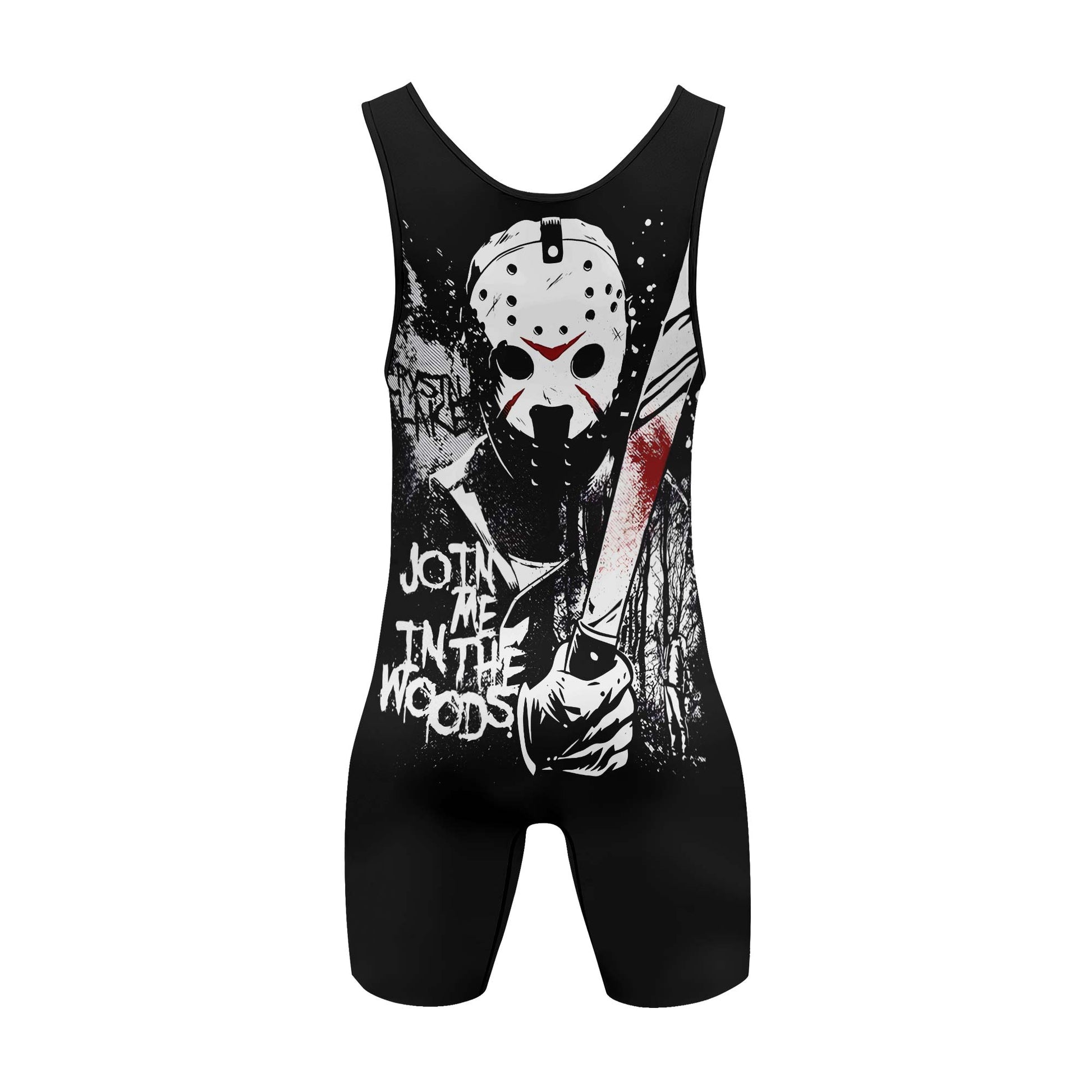 Straight Outta Crystal Lake Wrestling Singlet