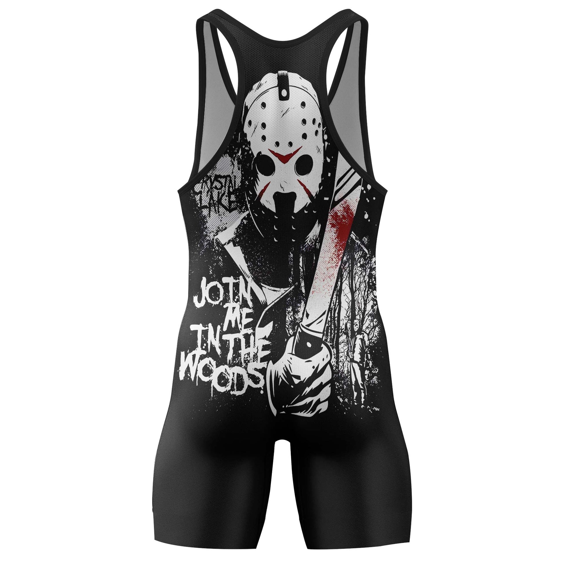 Straight Outta Crystal Lake Wrestling Singlet