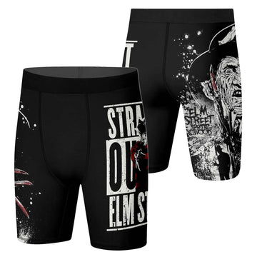 Straight Outta Elm Street Compression Shorts