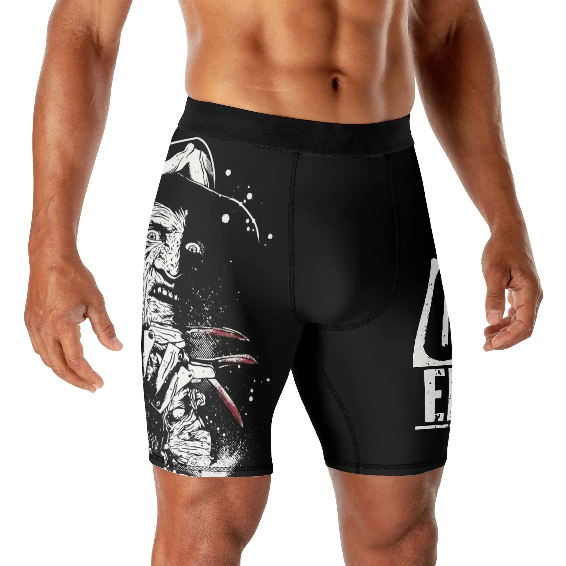 Straight Outta Elm Street Compression Shorts