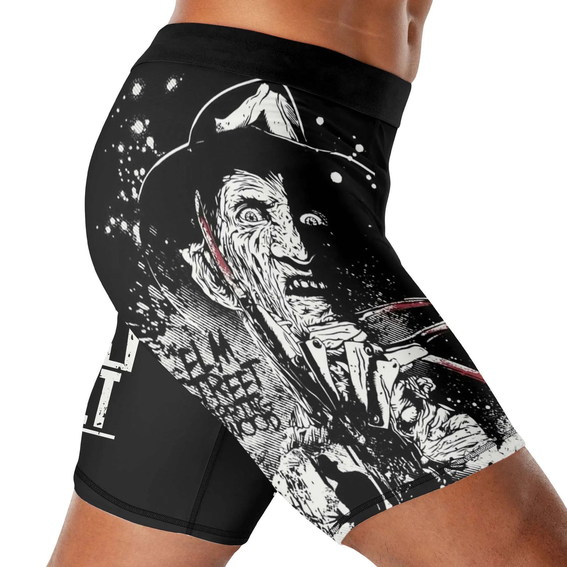 Straight Outta Elm Street Compression Shorts