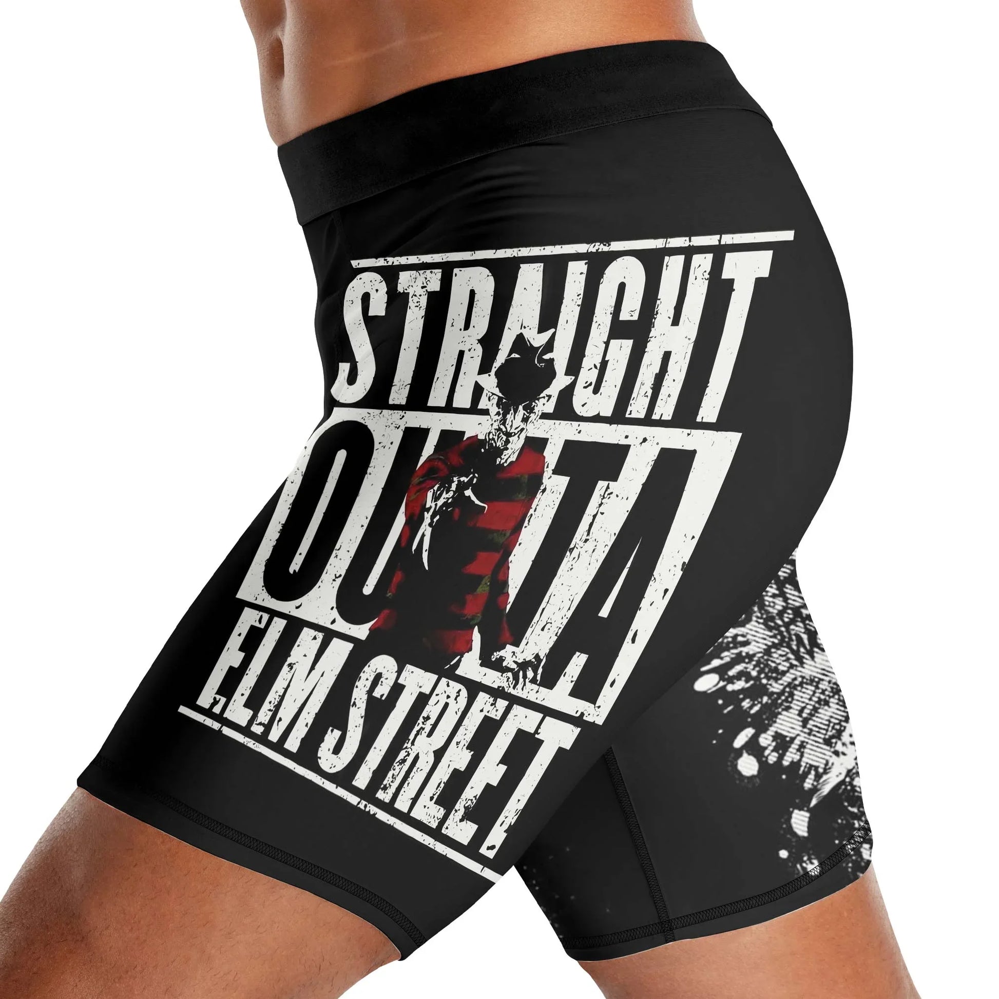 Straight Outta Elm Street Compression Shorts