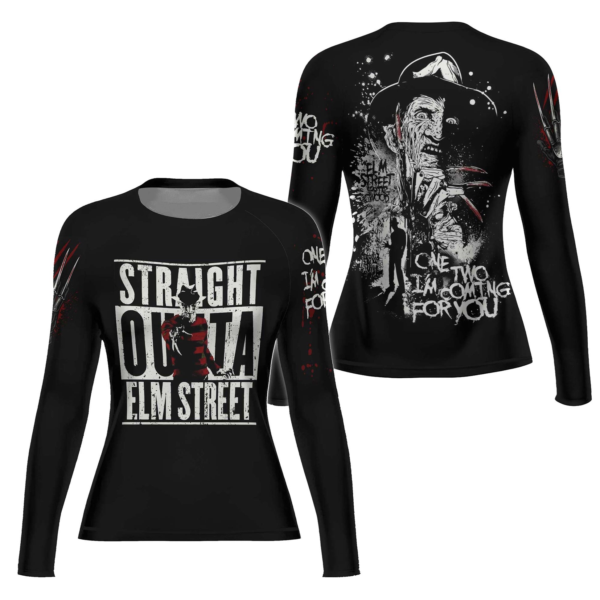 Straight Outta Elm Street Rash Guard
