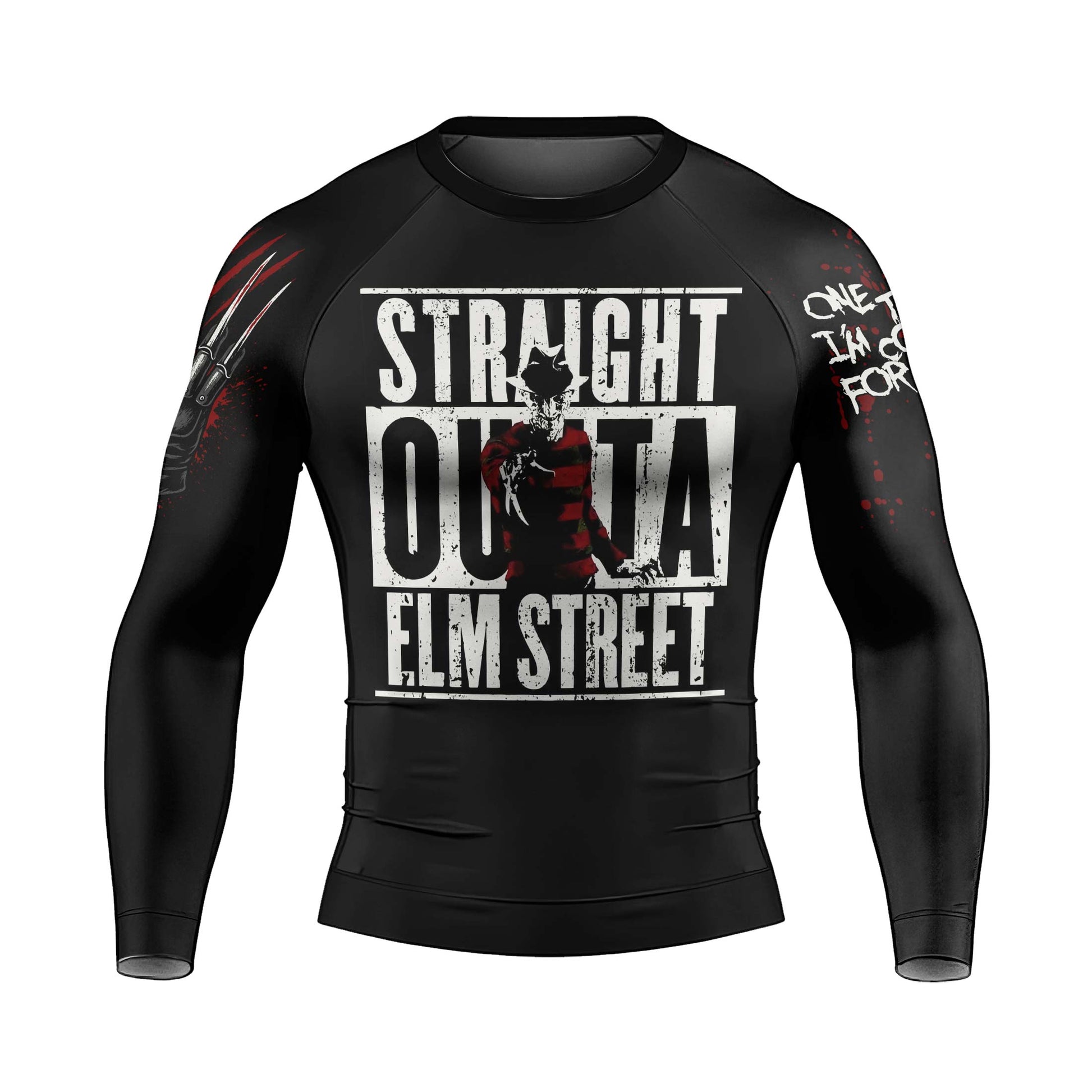 Straight Outta Elm Street Rash Guard