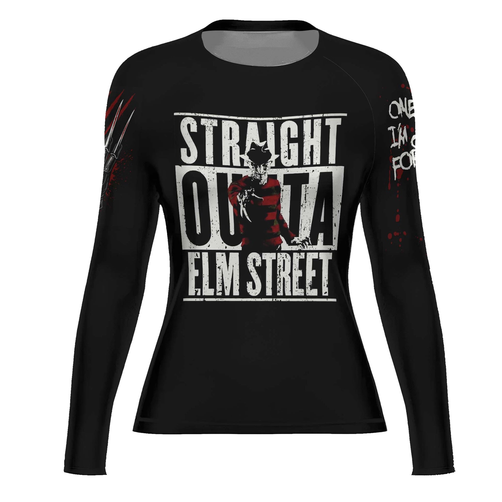 Straight Outta Elm Street Rash Guard