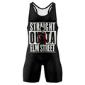Straight Outta Elm Street Wrestling Singlet
