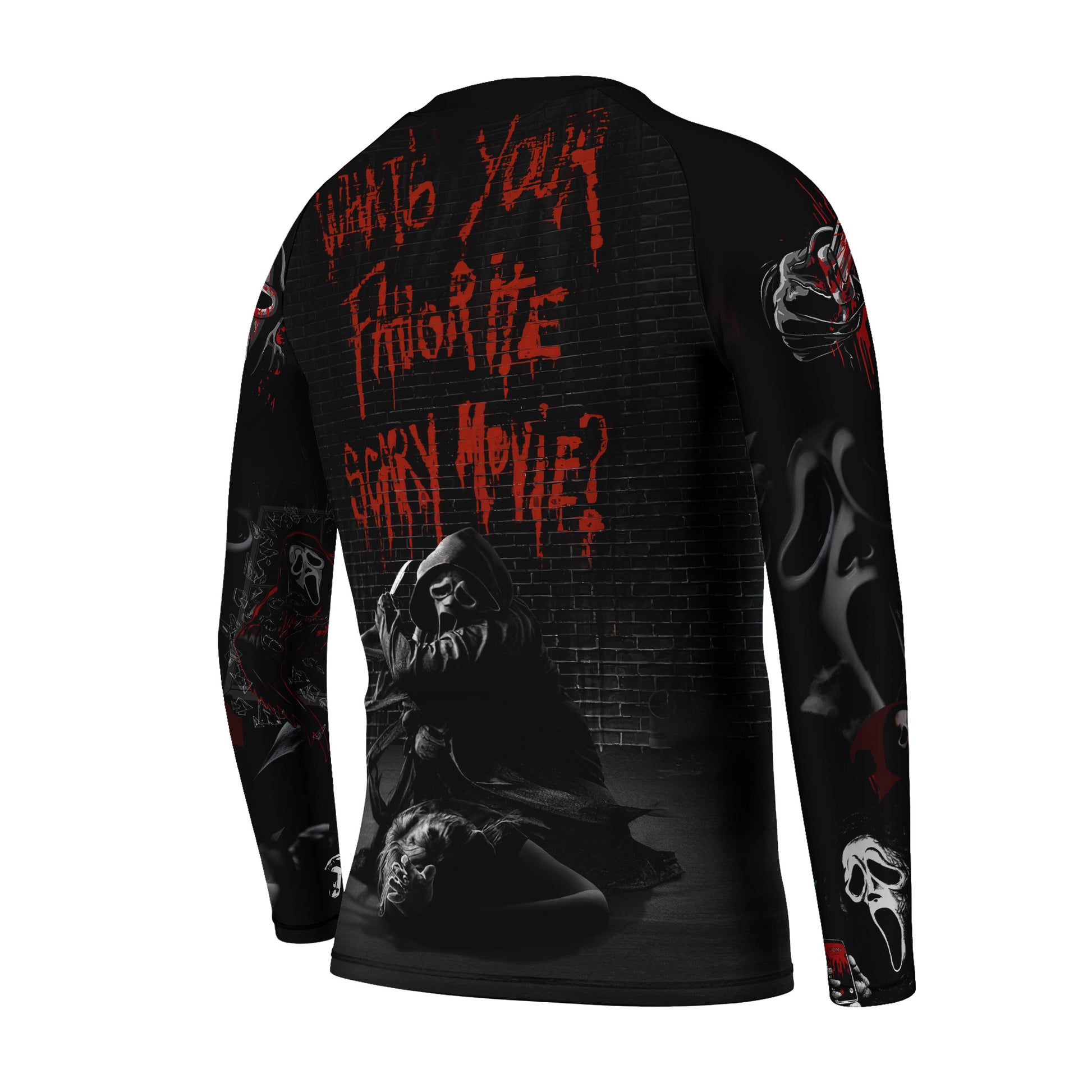 Straight Outta Woodsboro Kids Rash Guard