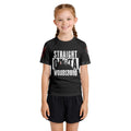 Straight Outta Woodsboro Kids Rash Guard