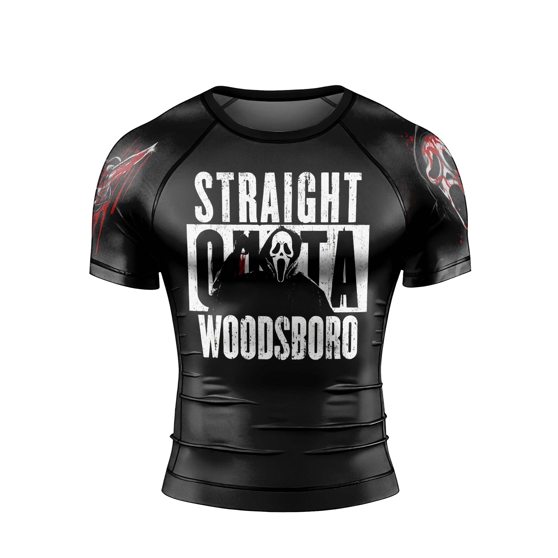 Straight Outta Woodsboro Rash Guard