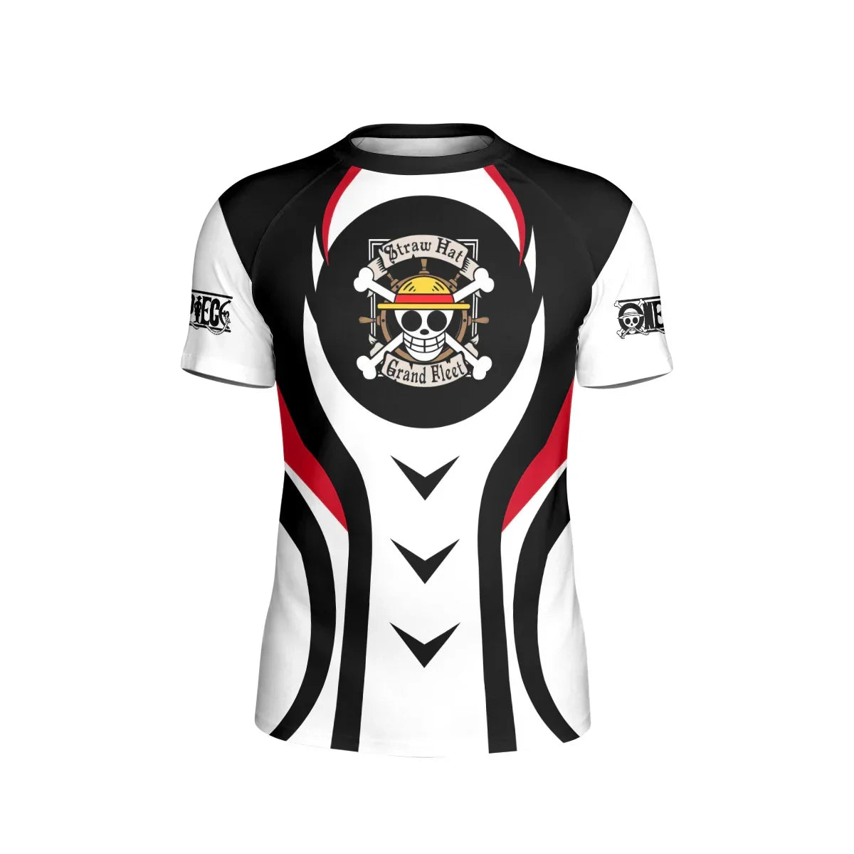 Straw Hat One Piece Kids Rash Guard