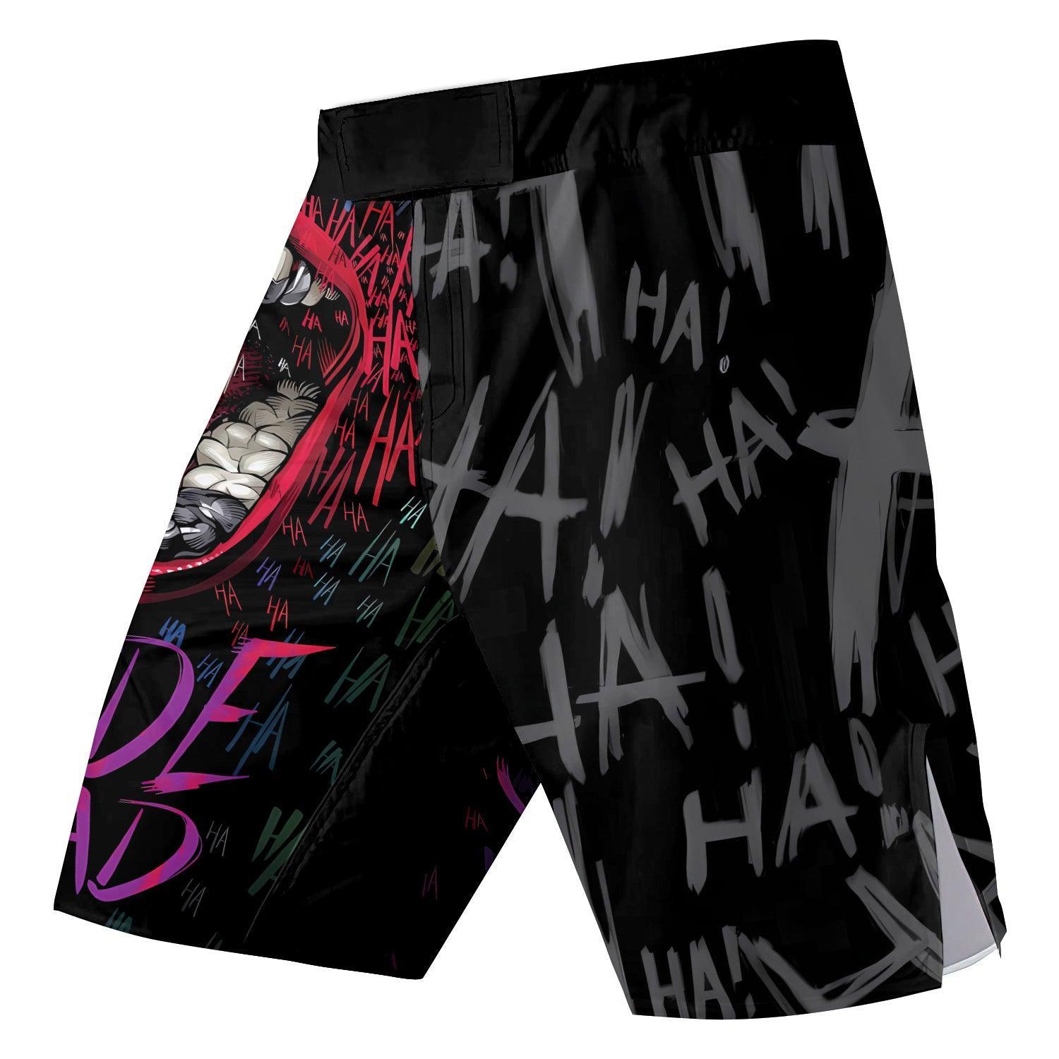 Suicide Squad Joker Smile Fight Shorts