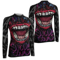 Suicide Squad Joker Smile Rash Guard