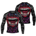 Suicide Squad Joker Smile Rash Guard