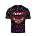 Suicide Squad Joker Smile Rash Guard