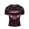 Suicide Squad Joker Smile Rash Guard