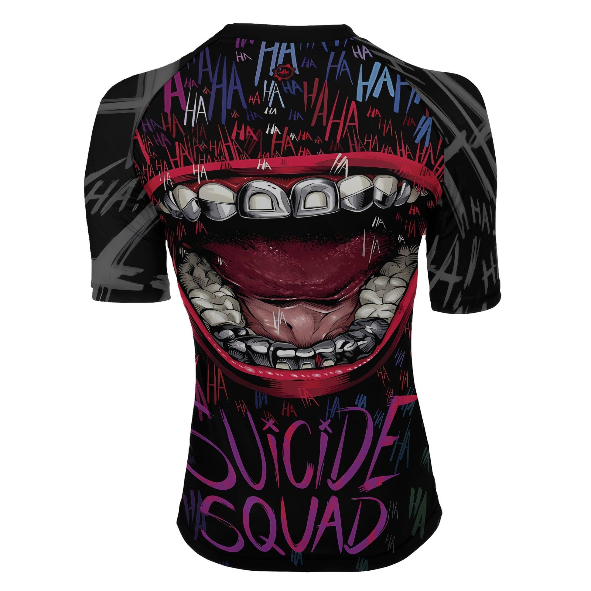 Suicide Squad Joker Smile Rash Guard