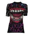 Suicide Squad Joker Smile Rash Guard