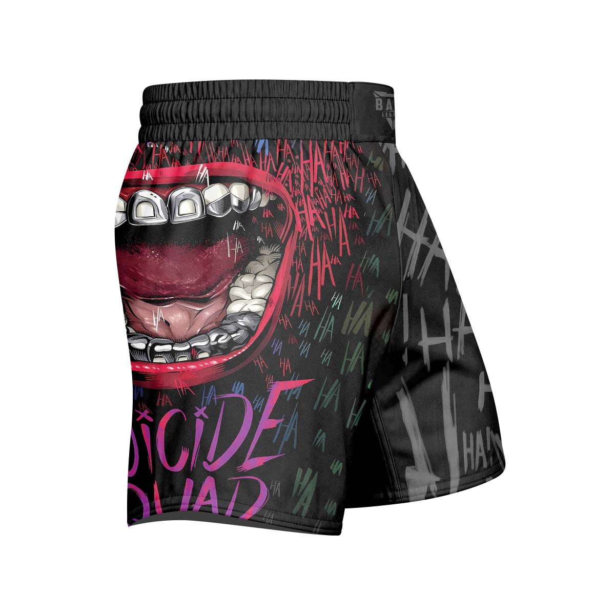 Suicide Squad Joker Smile Grappling Shorts