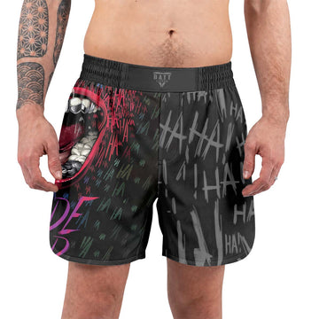 Suicide Squad Joker Smile Grappling Shorts
