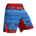 Super Man Christmas Snowflake Fight Shorts