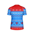 Super Man Christmas Snowflake Kids Rash Guard
