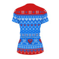 Super Man Christmas Snowflake Rash Guard