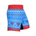 Super Man Christmas Snowflake Grappling Shorts
