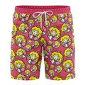 Super Mario Peach Princess Swim Trunks