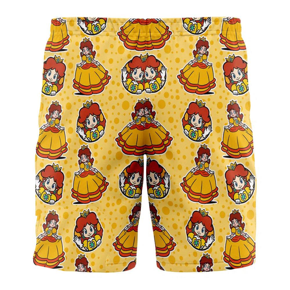 Super Mario Princess Daisy Swim Trunks
