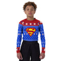 Superman Christmas Kids Rash Guard