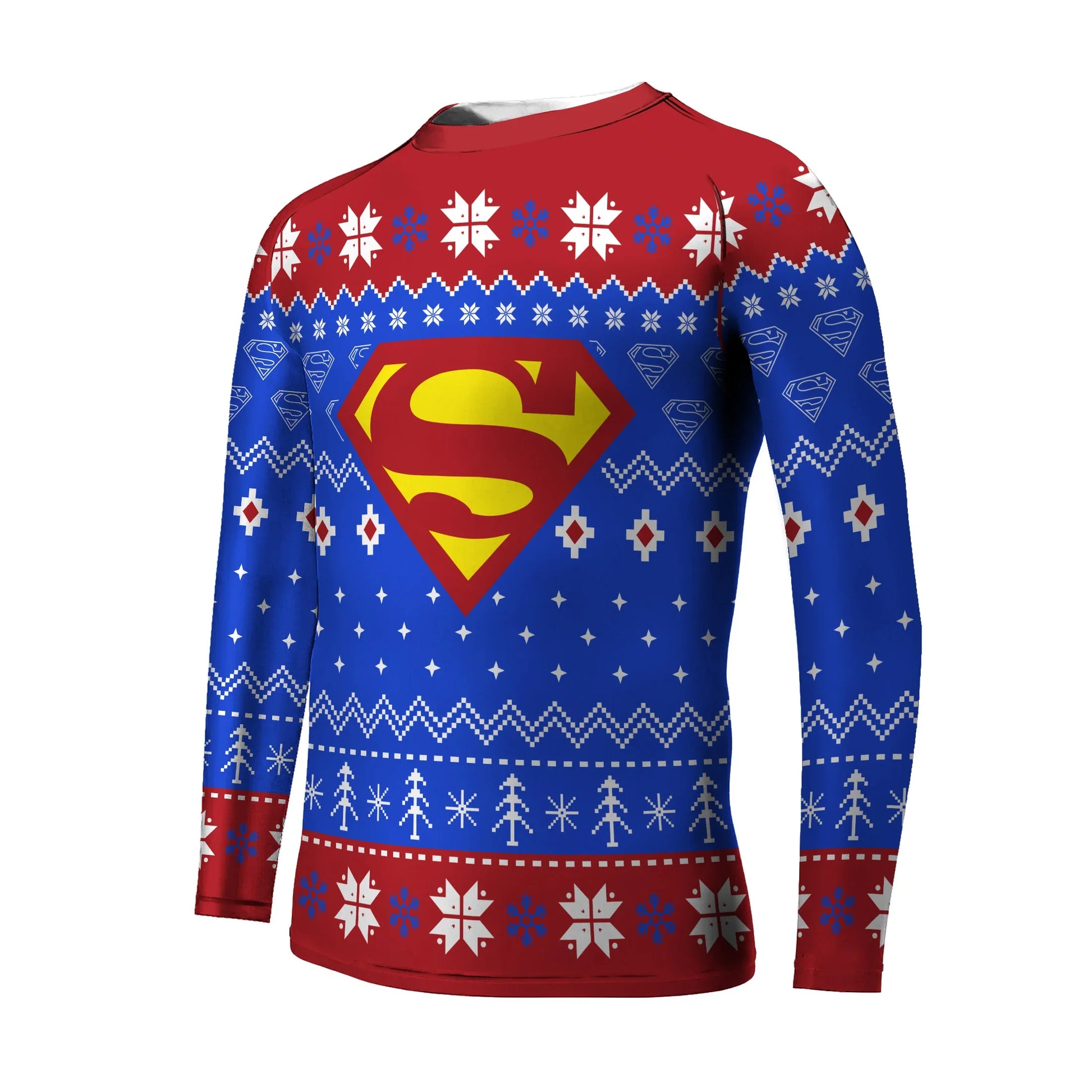 Superman Christmas Kids Rash Guard