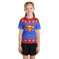 Superman Christmas Kids Rash Guard