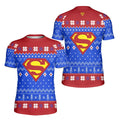 Superman Christmas Kids Rash Guard