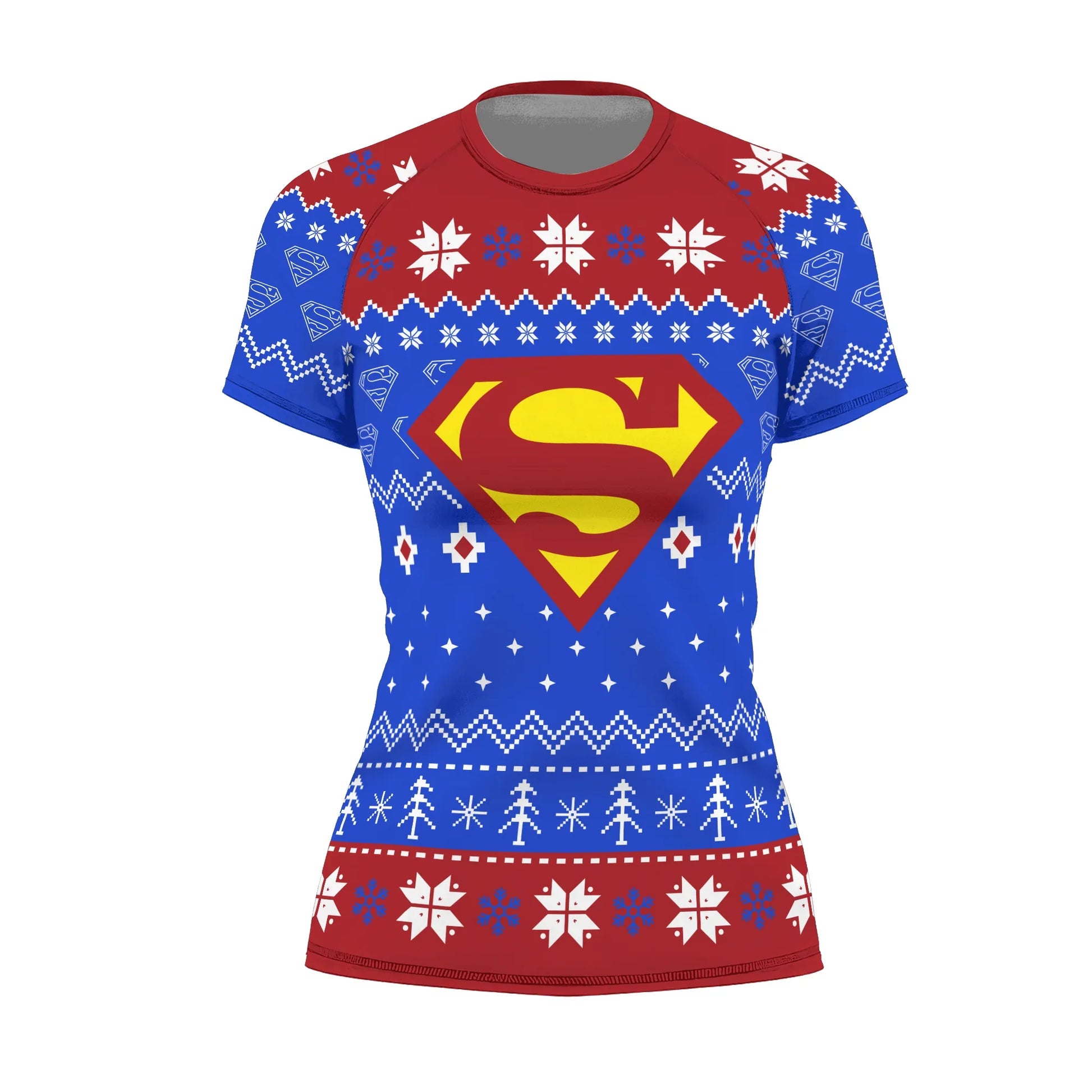 Superman Christmas Rash Guard