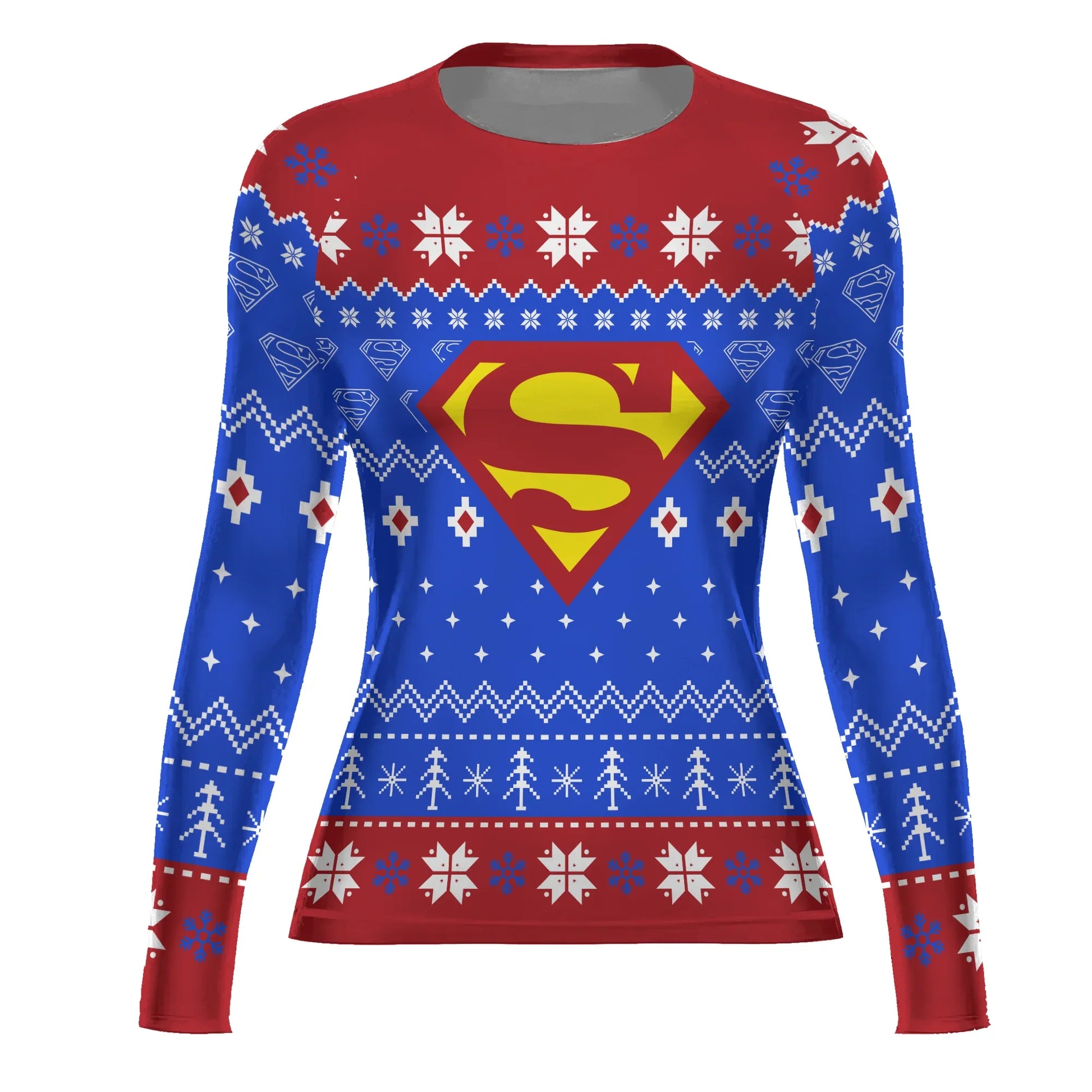 Superman Christmas Rash Guard