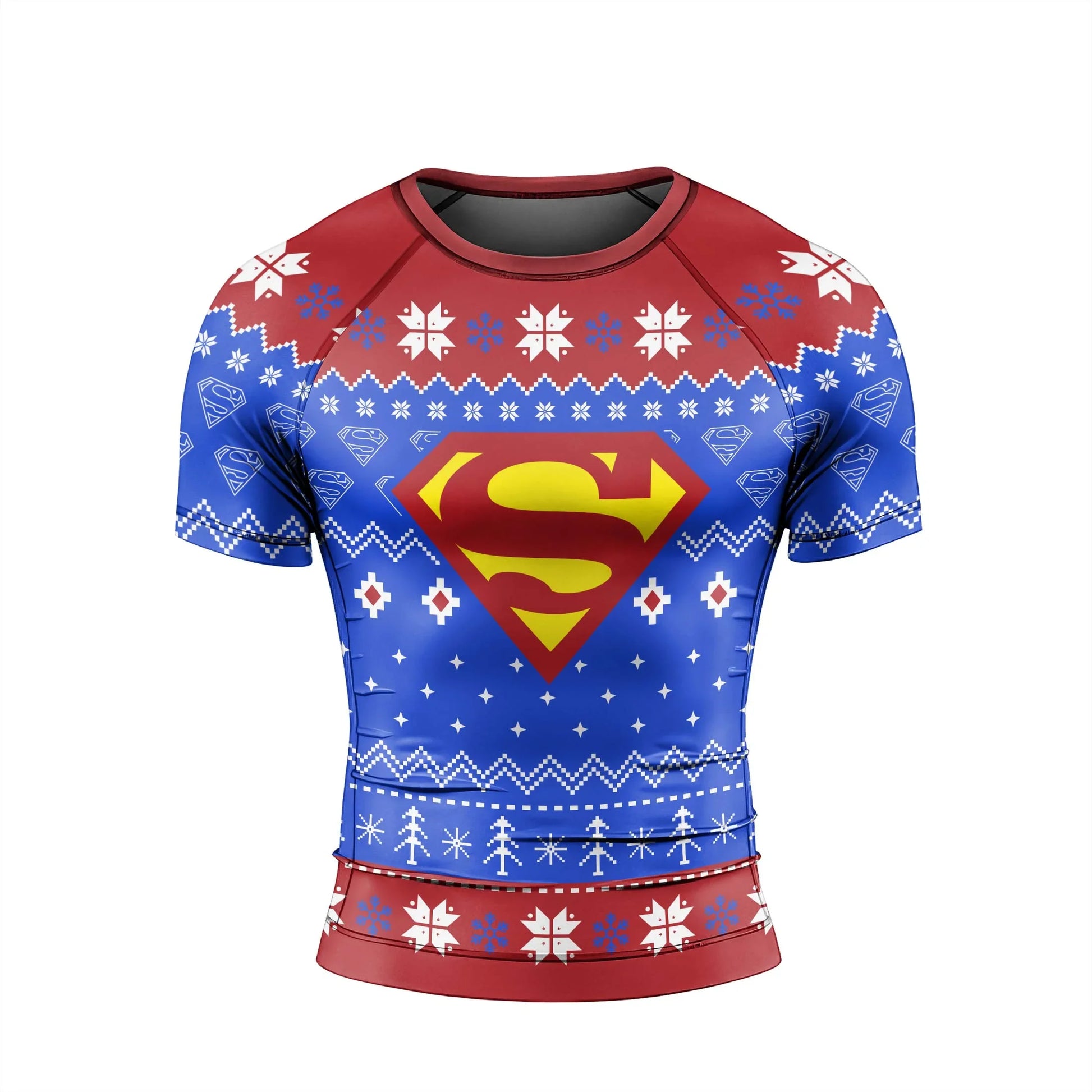 Superman Christmas Rash Guard