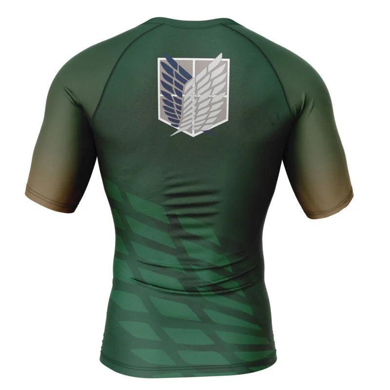 Survey Corps Attack on Titan Rash Guard