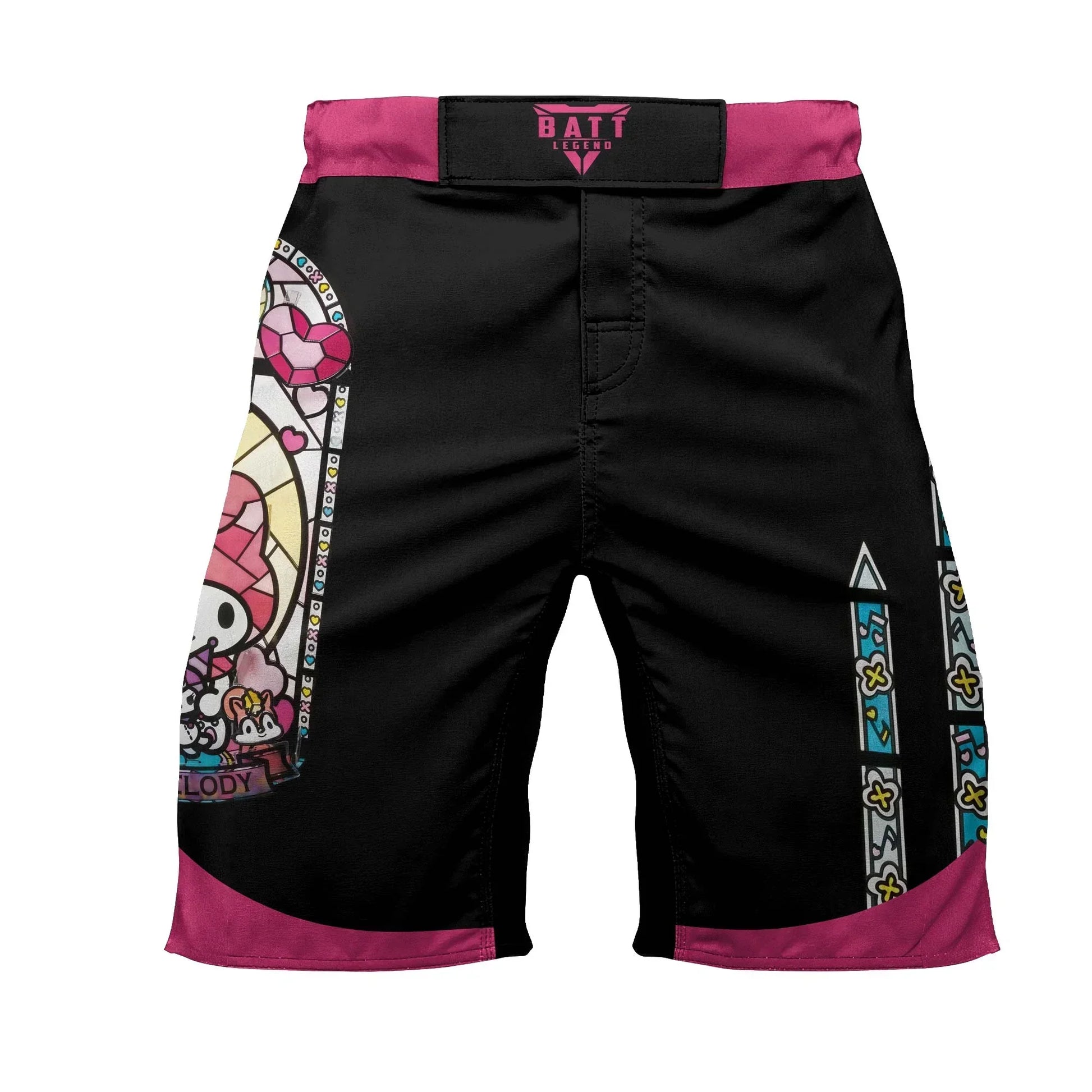 Sweet Melody Angel Glow Fight Shorts