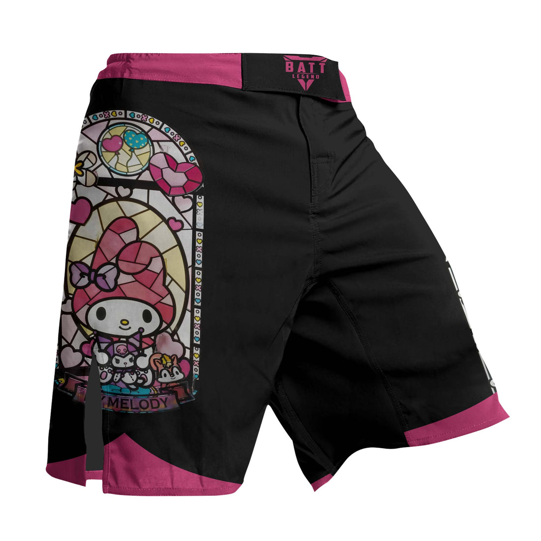 Sweet Melody Angel Glow Fight Shorts