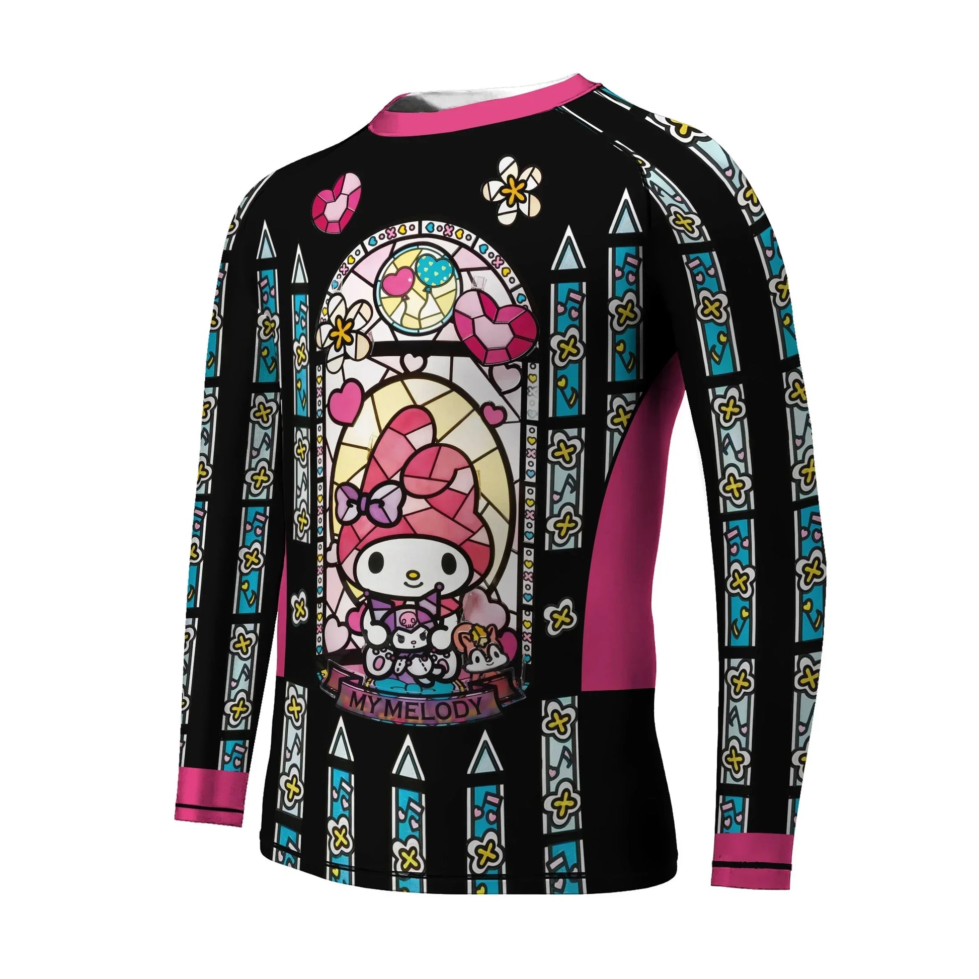Sweet Melody Angel Glow Kids Rash Guard