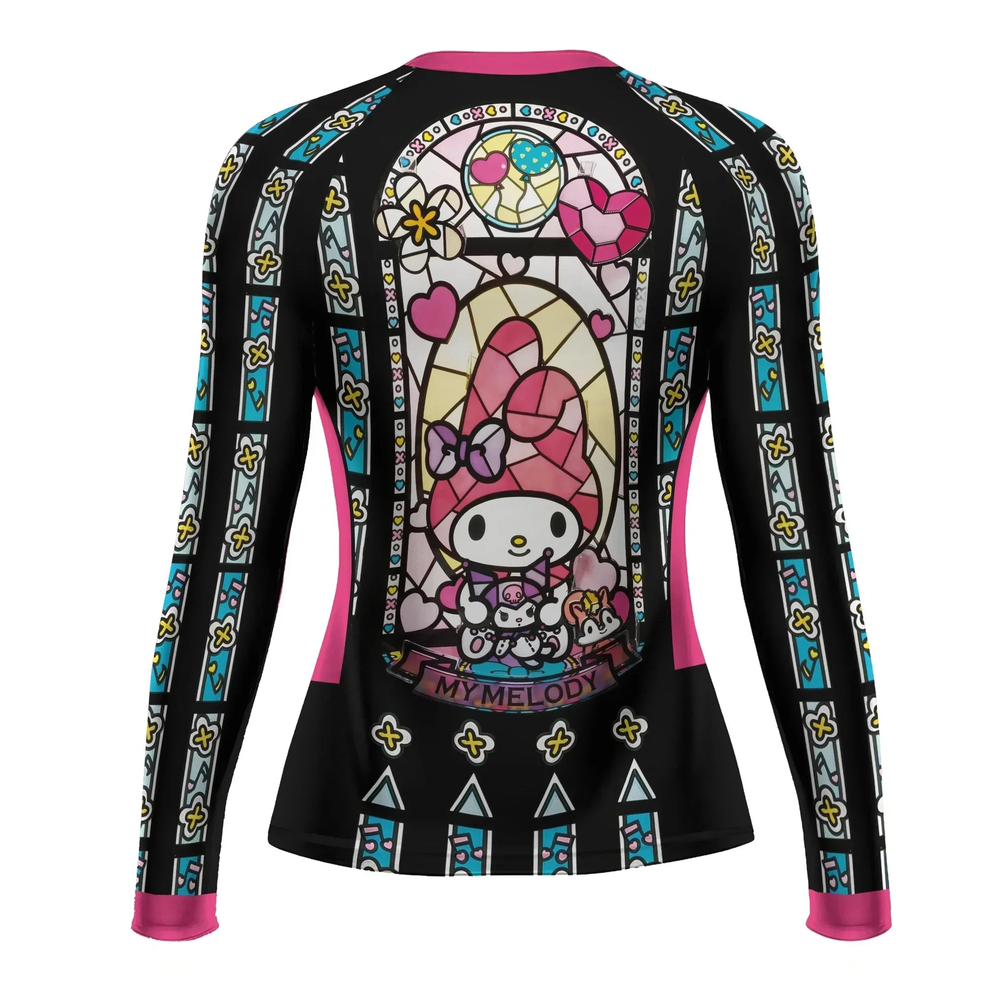 Sweet Melody Angel Glow Rash Guard