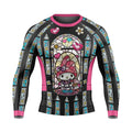 Sweet Melody Angel Glow Rash Guard