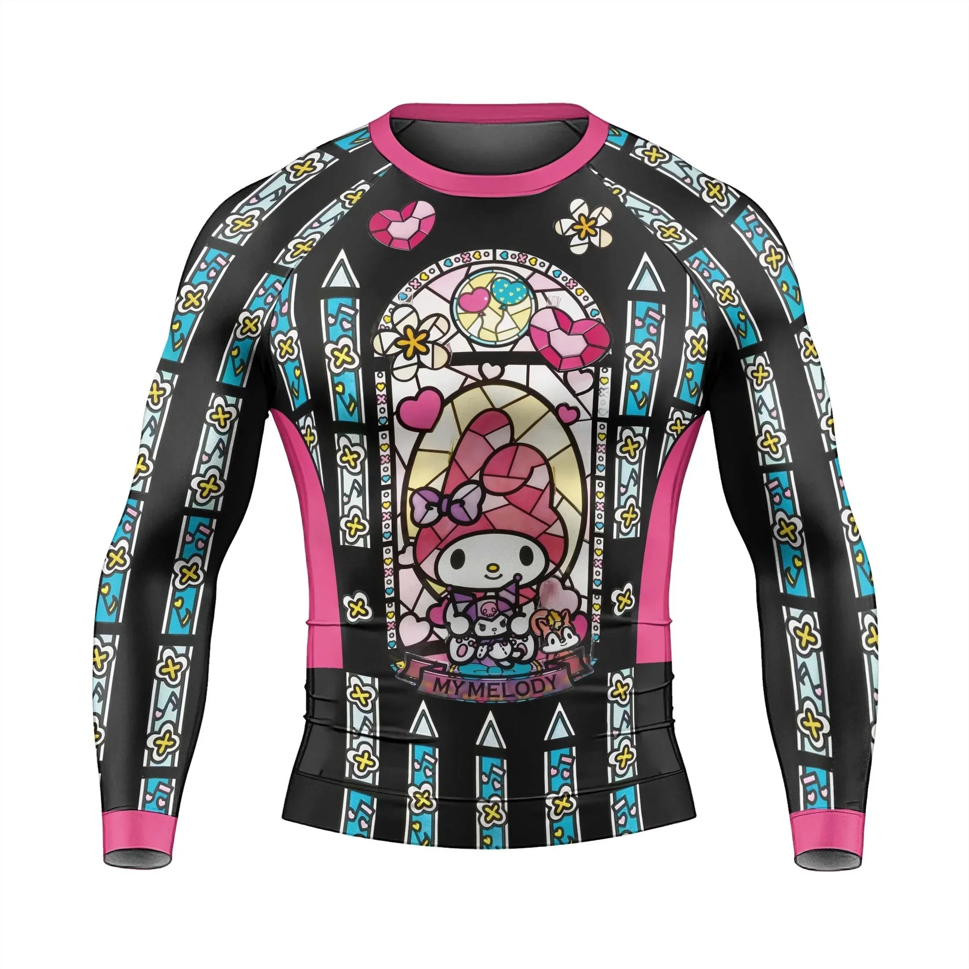 Sweet Melody Angel Glow Rash Guard