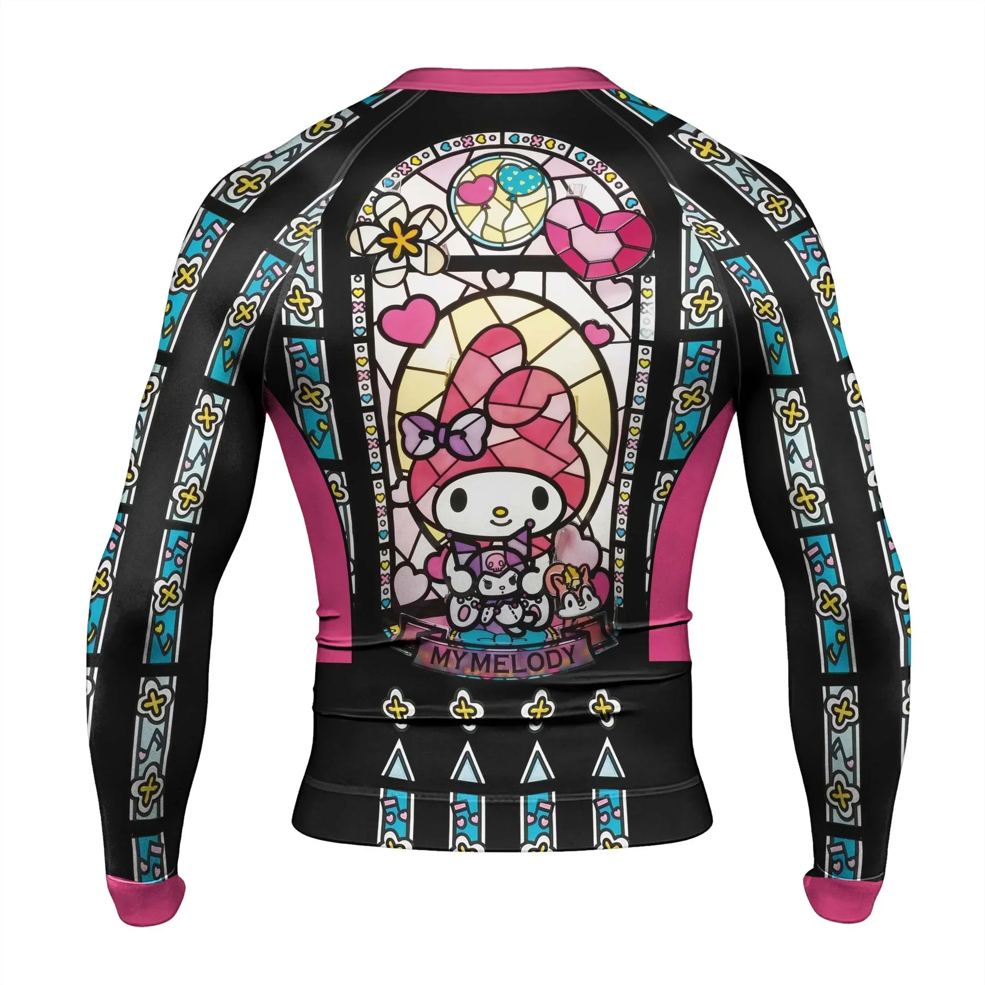 Sweet Melody Angel Glow Rash Guard
