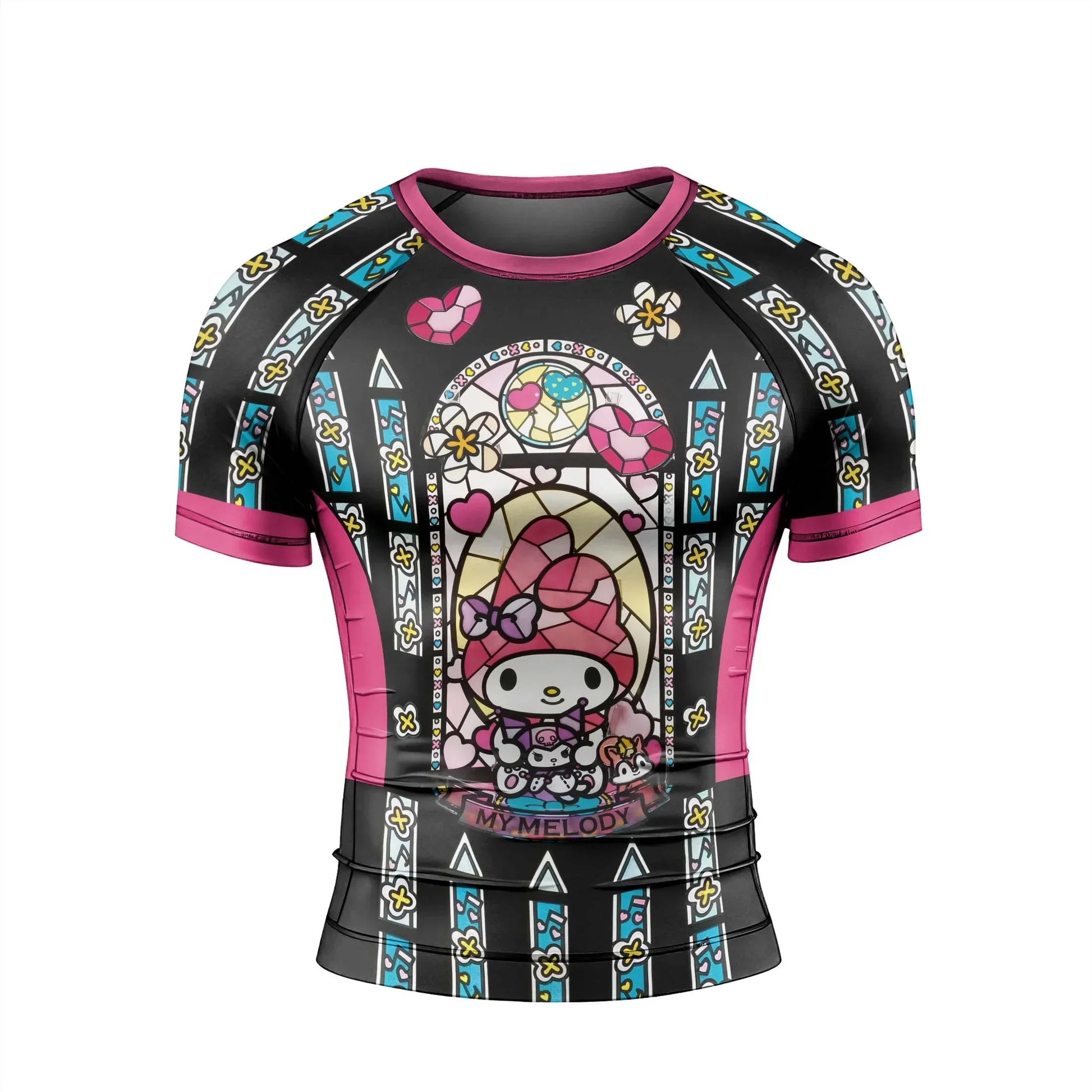 Sweet Melody Angel Glow Rash Guard