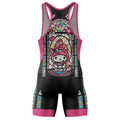 Sweet Melody Angel Glow Wrestling Singlet