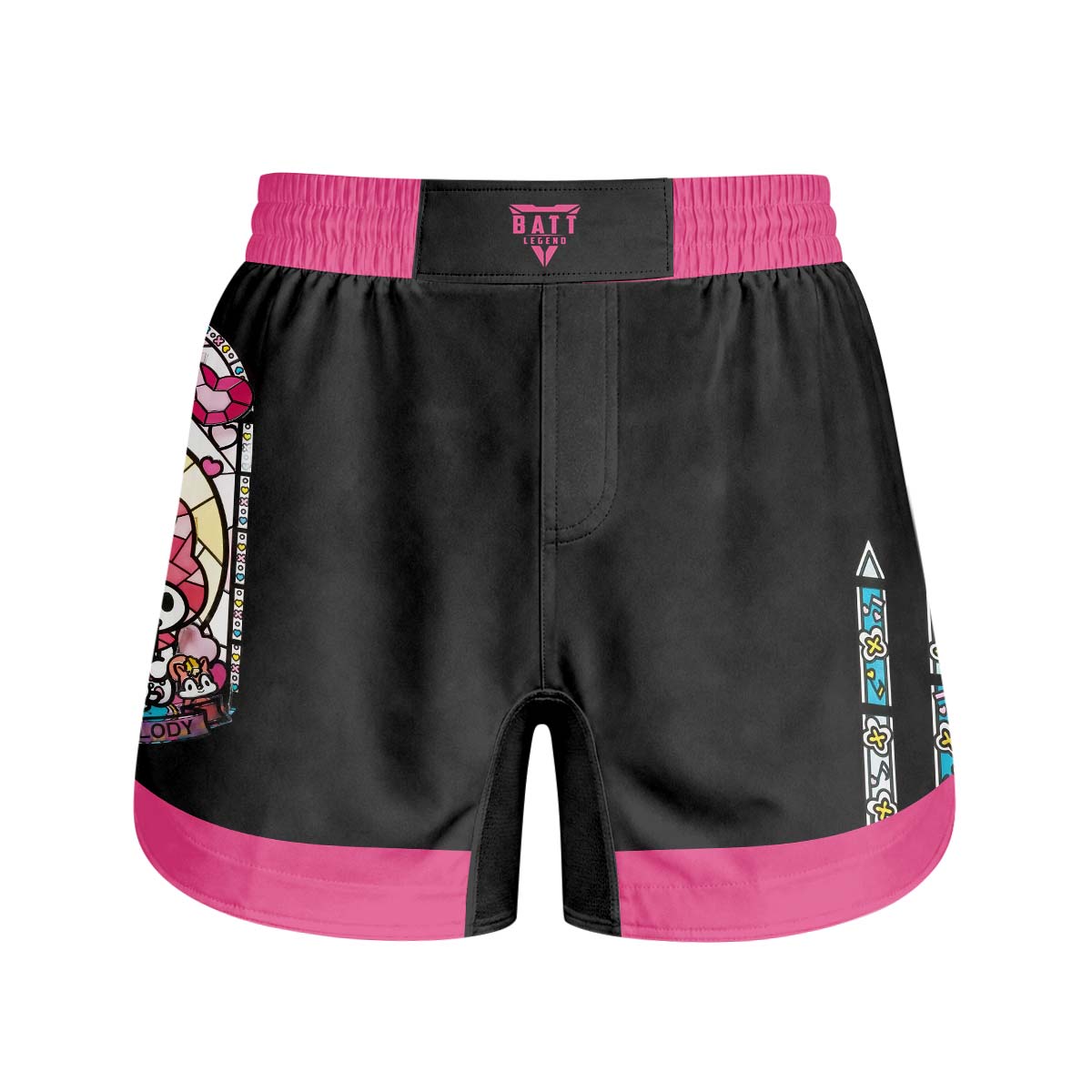 Sweet Melody Angel Glow Grappling Shorts