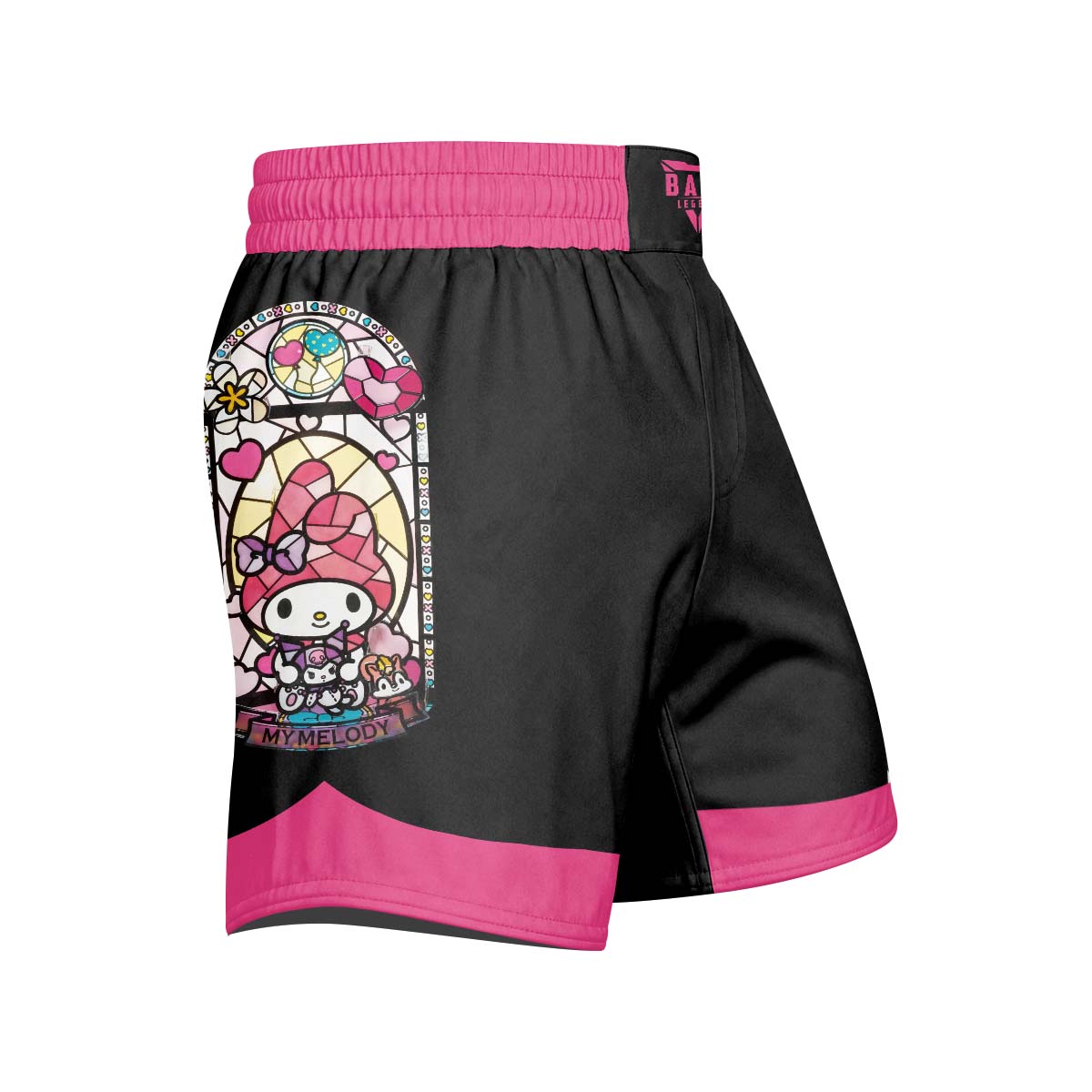 Sweet Melody Angel Glow Grappling Shorts