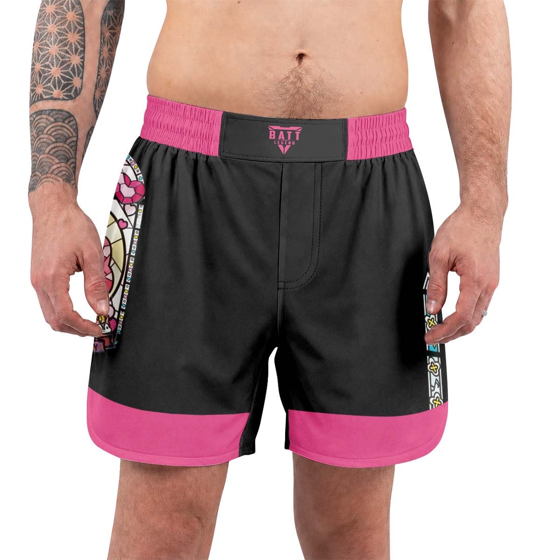 Sweet Melody Angel Glow Grappling Shorts
